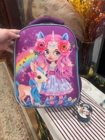 Рюкзак девочка и единорог