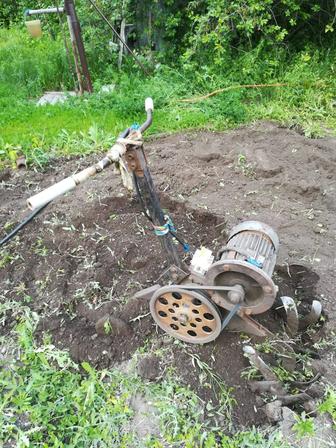 Продам мотоблок электрический самодельный