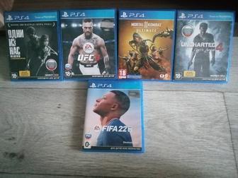 Продам игры на playstation 4