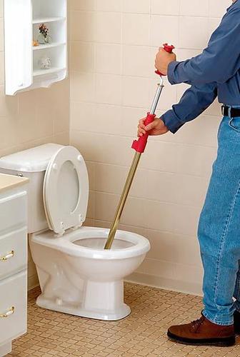 Прочистка унитазов