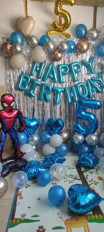 Надутые шары фотозона