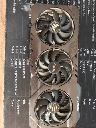 Продам видеокарту Asus TUF Gaming RTX 3070ti