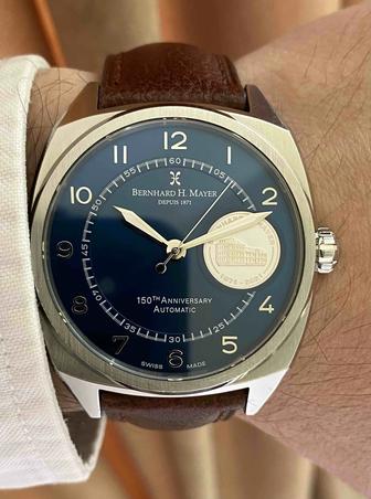 Мужские часы BERNHARD H. MAYER
43mm 150TH ANNIVERSARY watch
(лимитка)