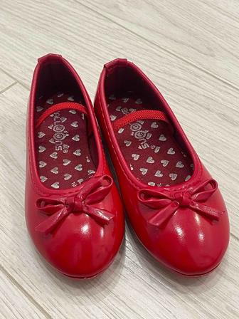 Красные балетки новые 23-24 размер