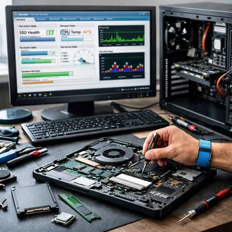 Обслуживание и ремонт ПК и ноутбуков