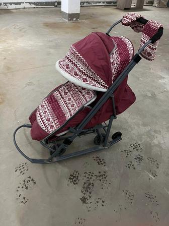 НЕДОРОГО САНКИ-КОЛЯСКА