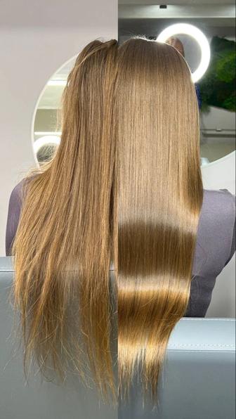 Обучение кератин волос