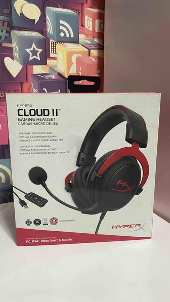 Новые наушники HyperX cloud 2