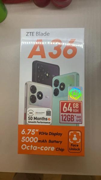 ZTE Blade A36 64GB Black