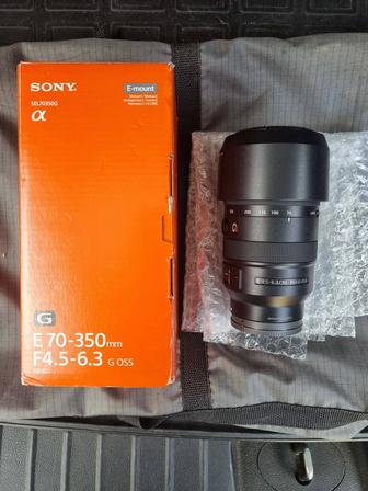 Продам объектив Sony E 70-350mm f4.5/6.3 OSS G