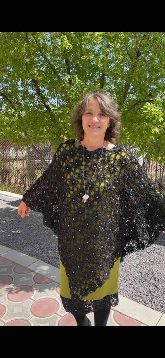 Вяжу на заказ и на наличие шали палантины, платки, шарфы