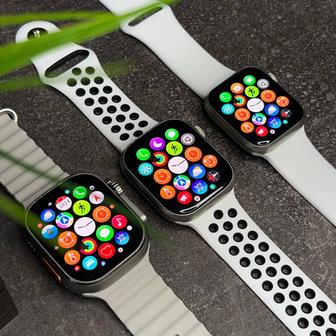 Apple Watch 10 / Ultra 2 / Premium 1в1 / 3 ремешка / Гарантия