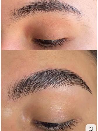 Макияж,ламинирование бровей,ресниц.Мусульманская коррекция бровей.