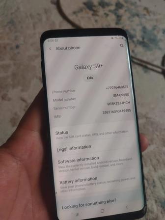 Продам Самсунг s9 plus 64гб