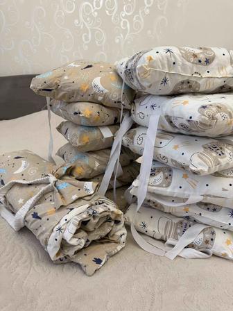 Бортики для кровати