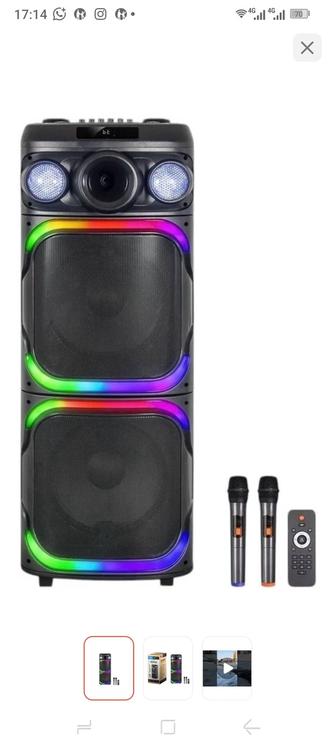 Портативная колонка 5H YR-2200 черный