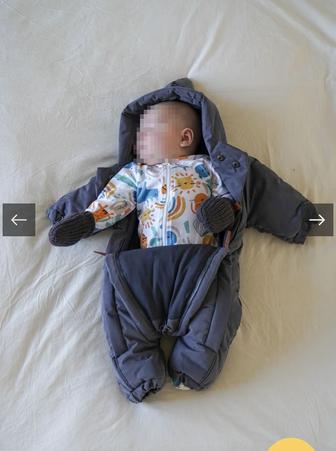 Детский зимний комбинезон