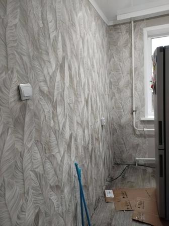 Поклейка обоев