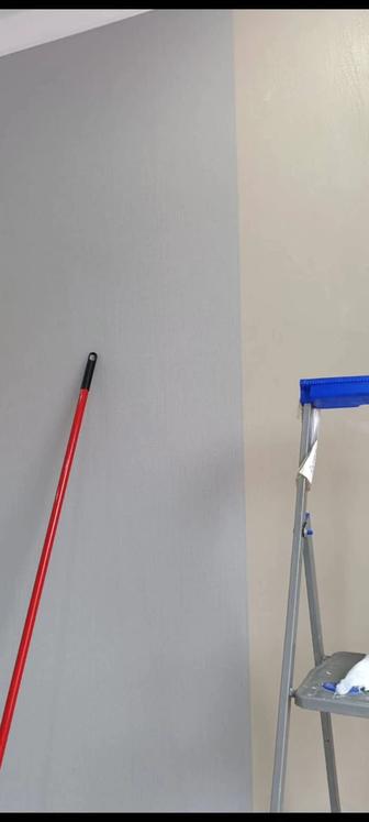 Поклейка обоев, левкас под обои, пакраска стен и потолков,косметика ремонт!