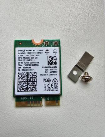Сетевой модуль, сетевая карта, сетевой адаптер для ноутбука AX211NGW