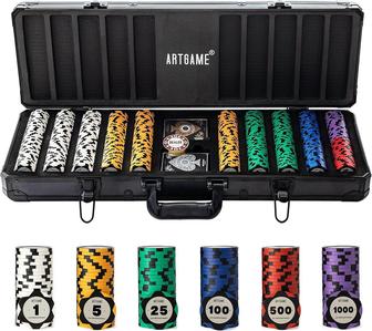Покерный набор ARTGAME на 500 фишек