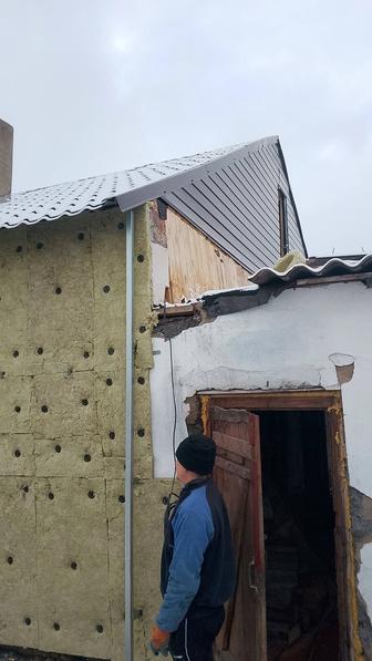 Сайдинг и крыша ...