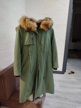 Парка из натурального меха