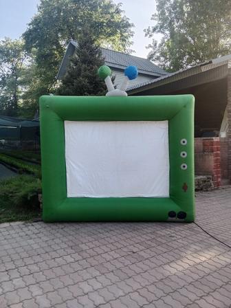 Продам надувной экран ( телевизор) без насоса