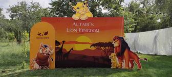 Аренда и изготовление фотозон, фигуры любимых персонажей из мультфильмов.