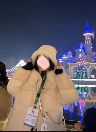 Куртка и шапка женская