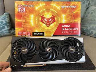 Продам видеокарту Sapphire Radeon RX 6700XT 12 GB Nitro