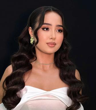 Макияжприческа