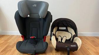 Автокресло britax romer kidfix s ece r44/04 + автолюлька