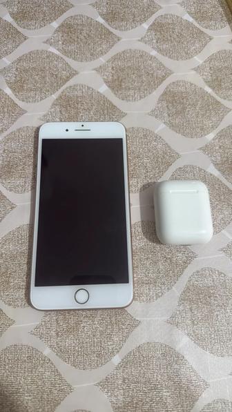 Продаю iPhone 8 Plus с подарком AirPods 2!