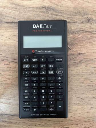 Финансовый калькулятор Texas Instruments BA II Plus PROFESSIONAL