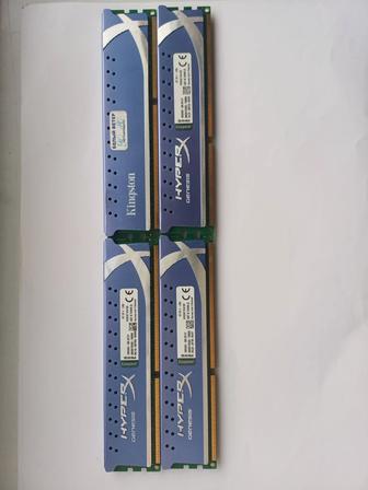 Kingston Hyperx DDR3 8GB (2x4GB) оперативная память(озу)
