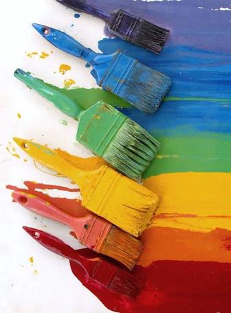 Побелка Закатка эмульсией