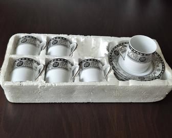 Кофейный японский набор 6 пар чашек с блюдцами