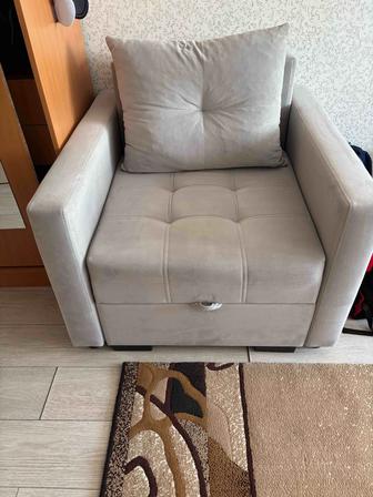 Продам кресло кровать.Цвет серый