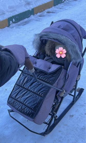 Санки коляска