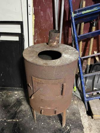 Продам буржуйку печка