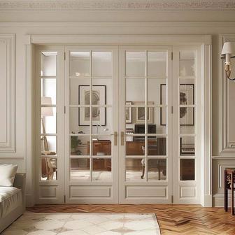 Покраска межкомнатных дверей