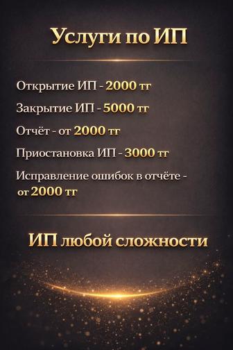 ИП отчеты