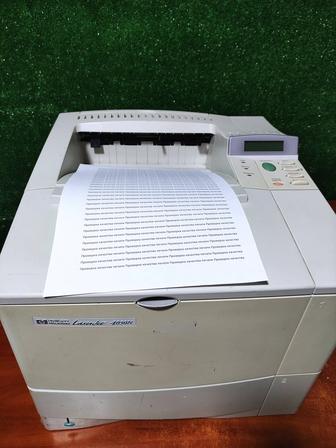 Принтер HP LASERJET 4050n_картридж_кабели