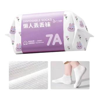 Носки одноразовые, 35-43 рр., полиэстеровые