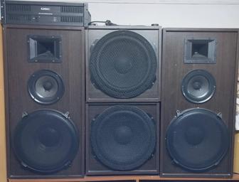 QSC ISA 280 Двухканальный усилитель и профессиональные колонки