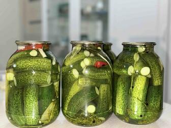 Маринованные огурцы домашние