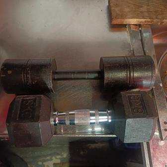 Гантели 8 и 14 кг