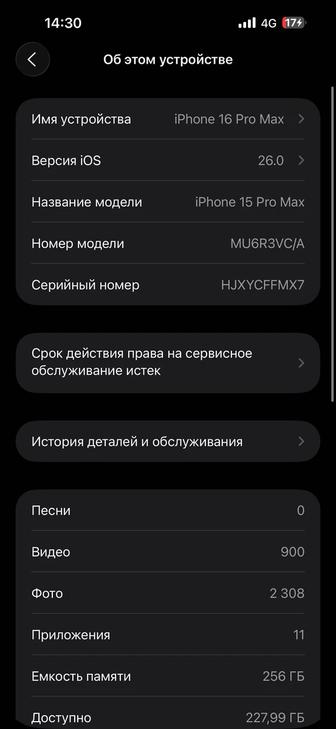 Айфон 15 про Макс 256Гб