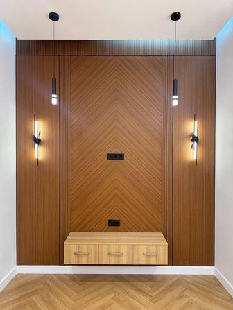 Установка бамбук панель